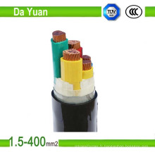 Câble d&#39;alimentation gainé par PVC du conducteur 0.6 / 1kv XLPE de cuivre
